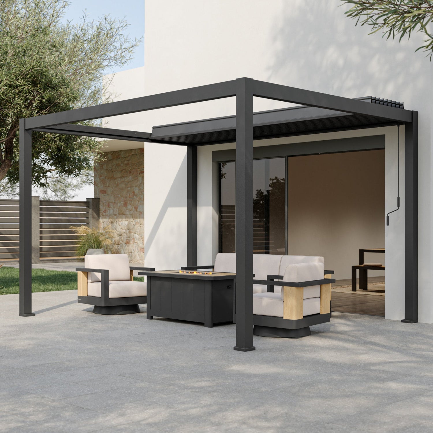 Mirador 111A 4x3m Origami Pergola
