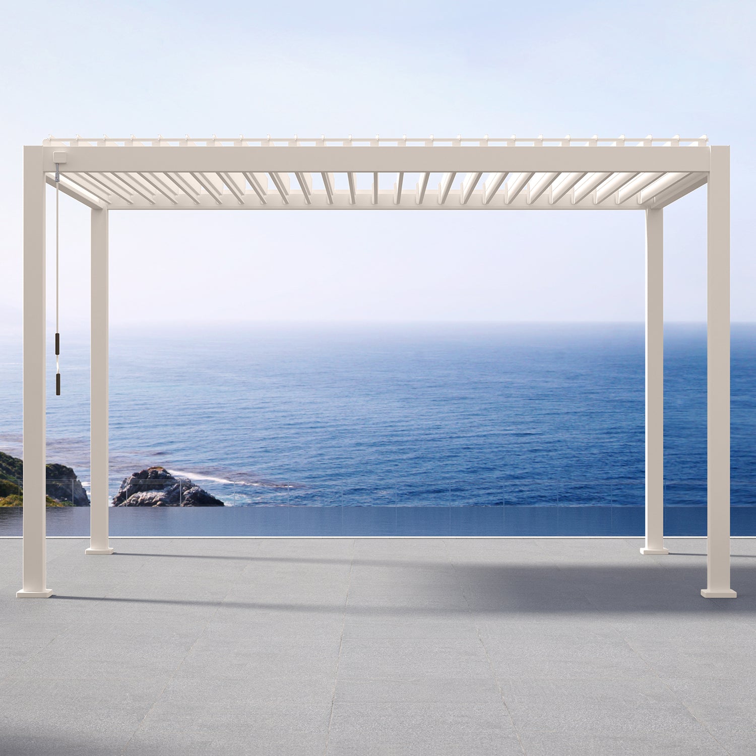 Mirador 111DA 3x4m Pergola - Latte