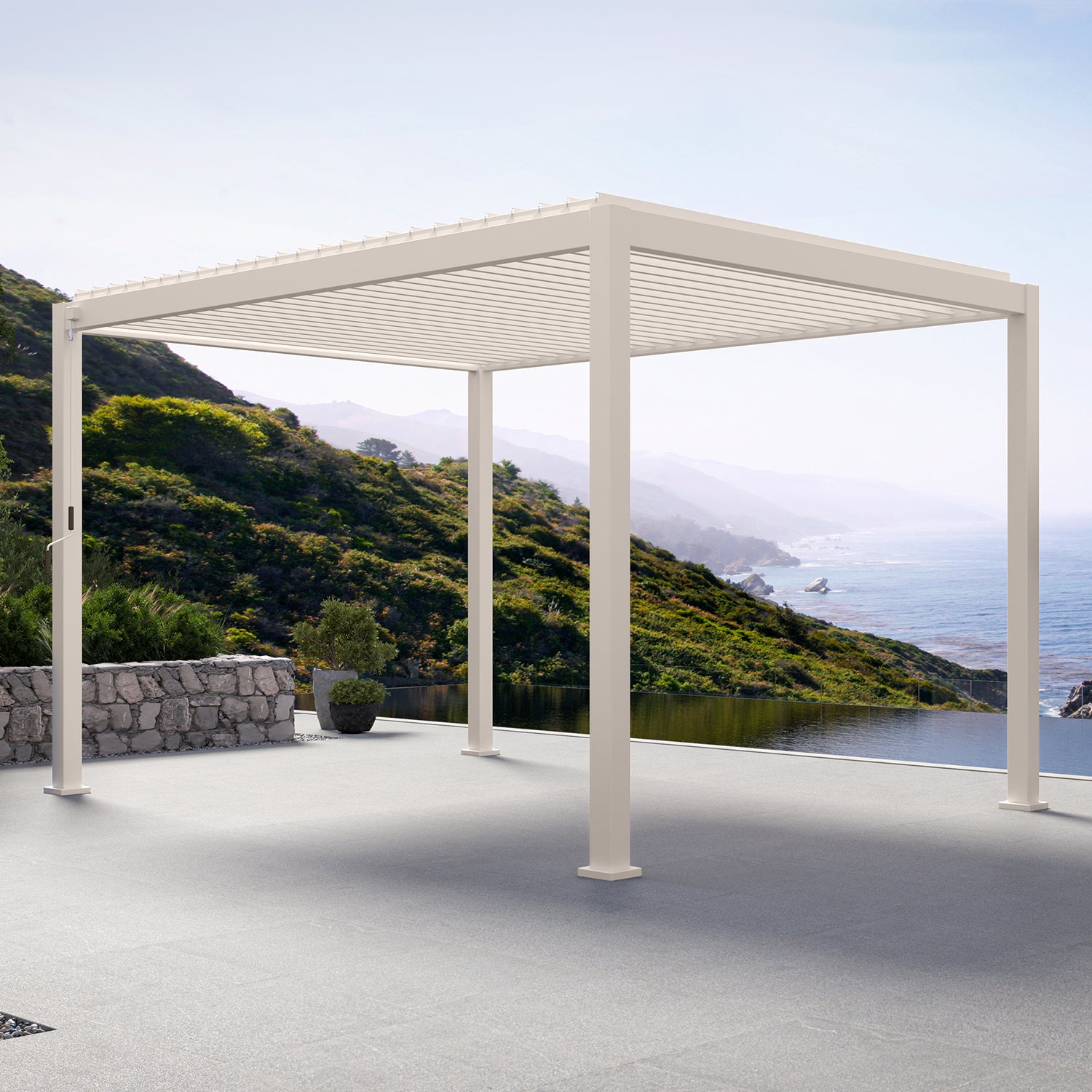 Mirador 111DA 3x4m Pergola - Latte