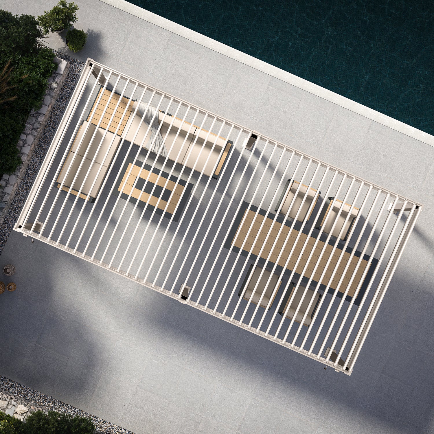 PERGOLA MIRADOR 111DA 3x6m