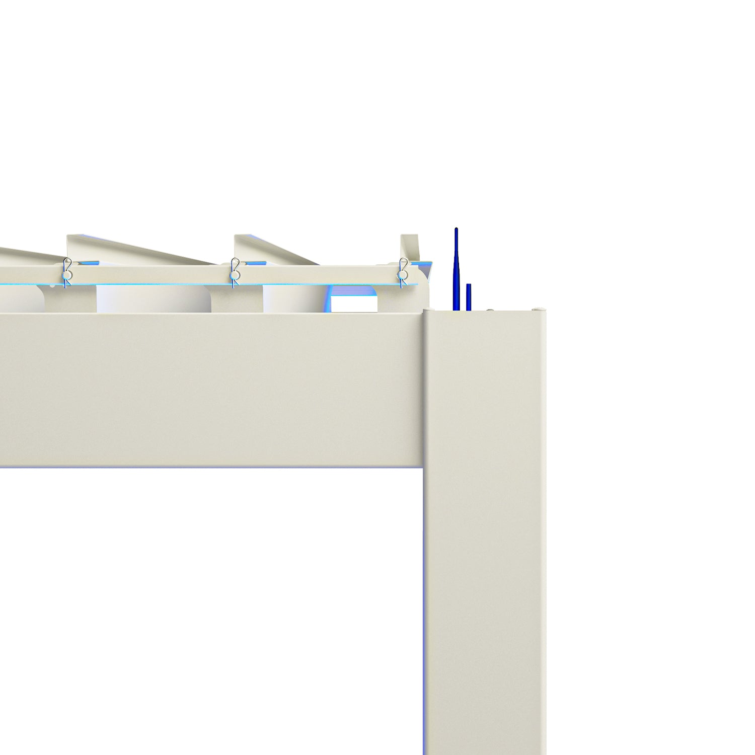 Mirador 111DA 3x4m e-Motion+ Pergola - Latte