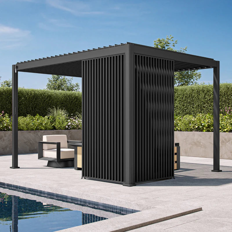 111 Accessoire - Mur persienne fixe 1/3 3m