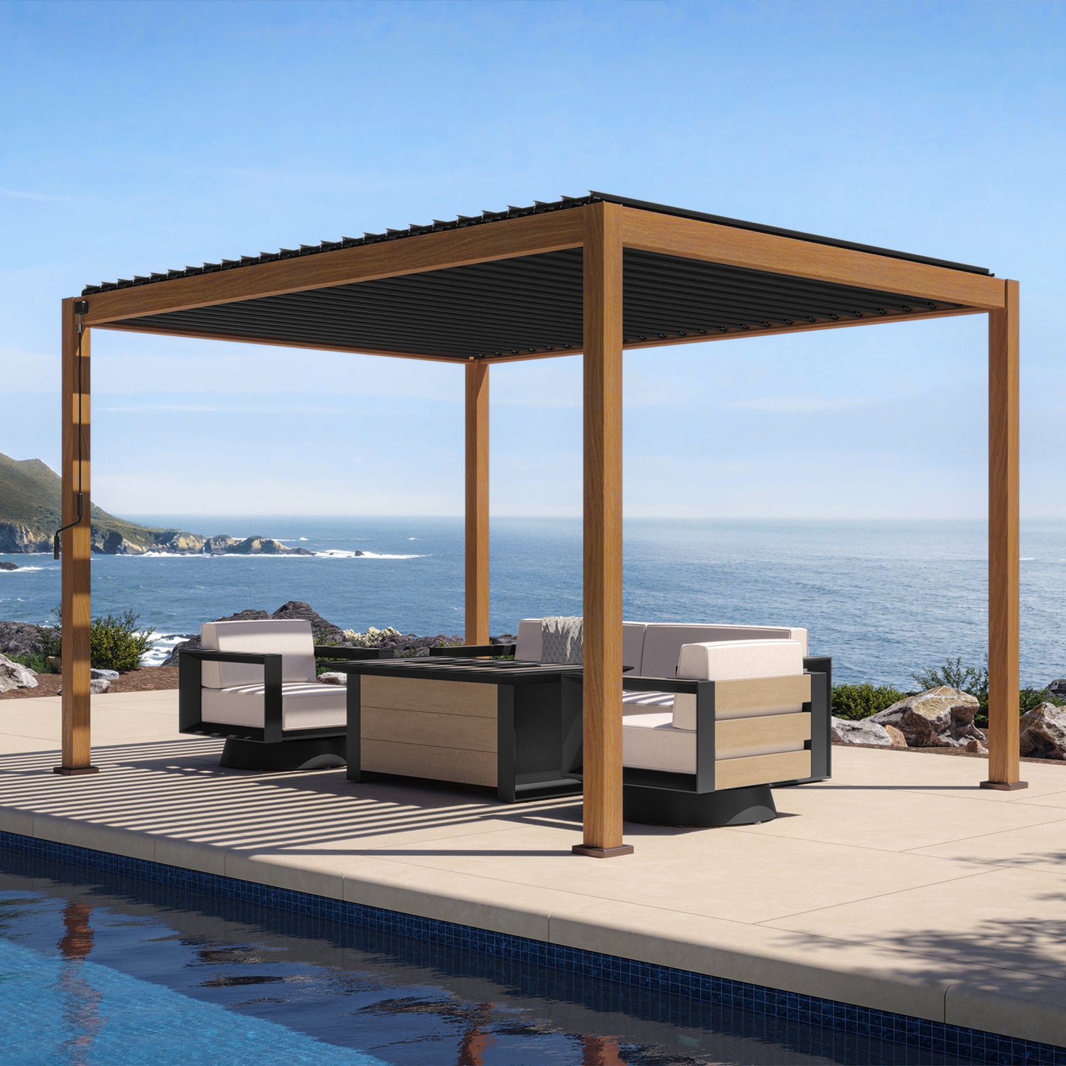 Mirador 111DA 3x4m Takasho Pergola