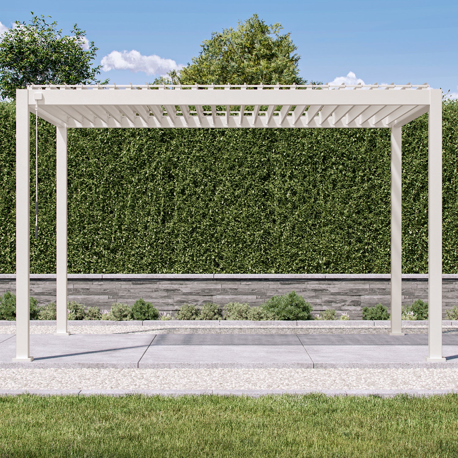 Pergola Mirador 111S 3x4m - Latte