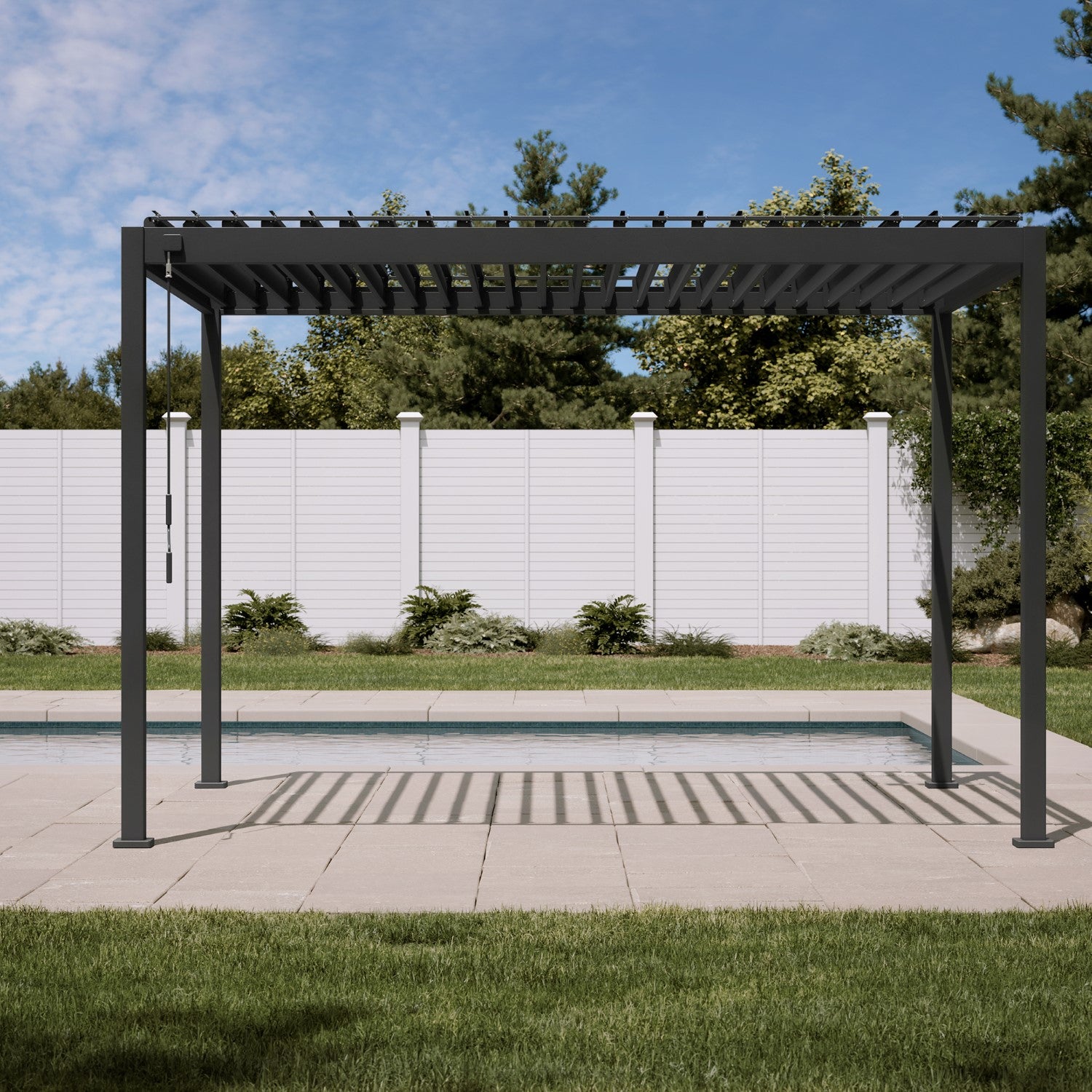 Pergola Mirador 88S 3x3,6m Anthracite