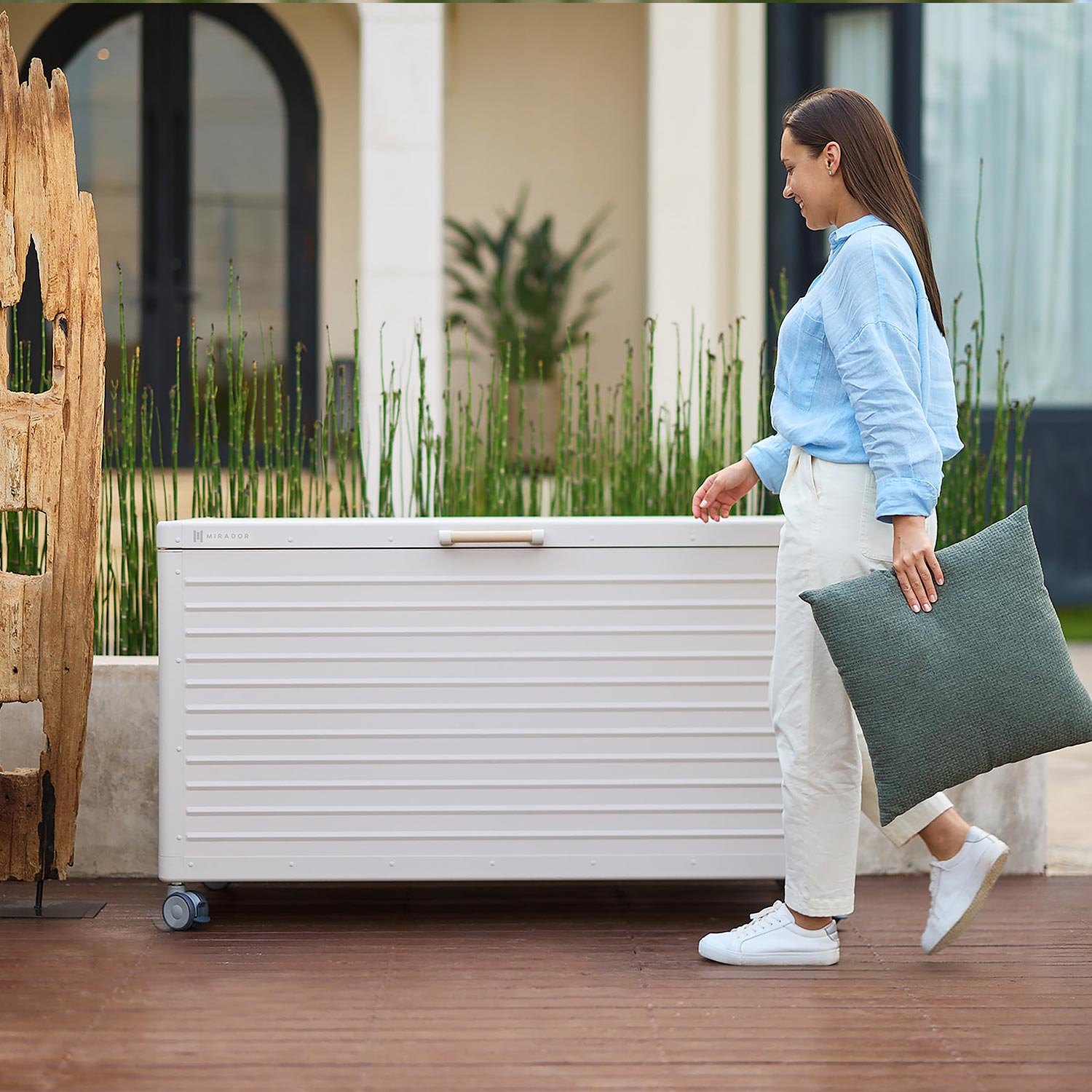 Life-Serie – Deckbox Horizont – 507 Liter – Elfenbein