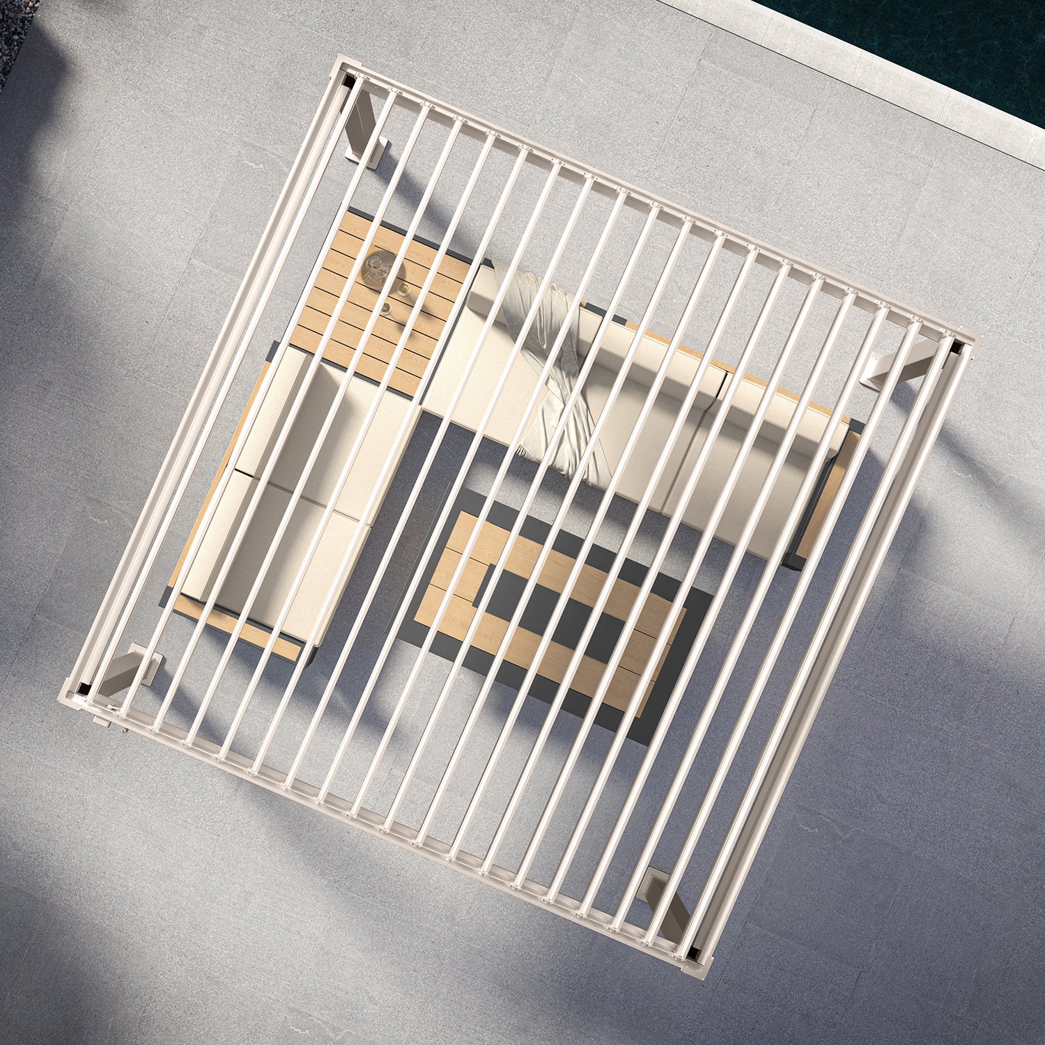 Mirador 111DA 3x3m Pergola