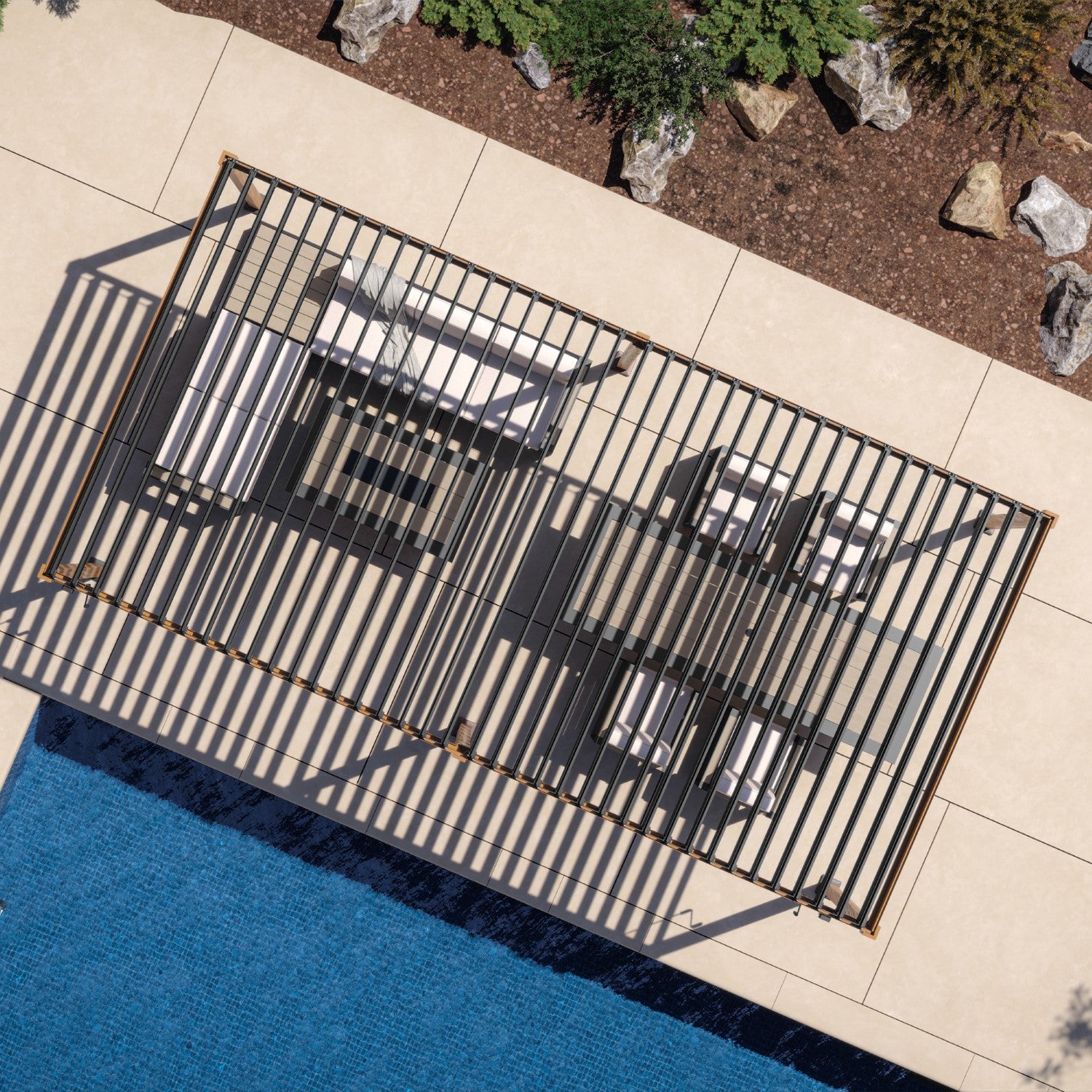 Mirador 111DA 3x6m Takasho Pergola