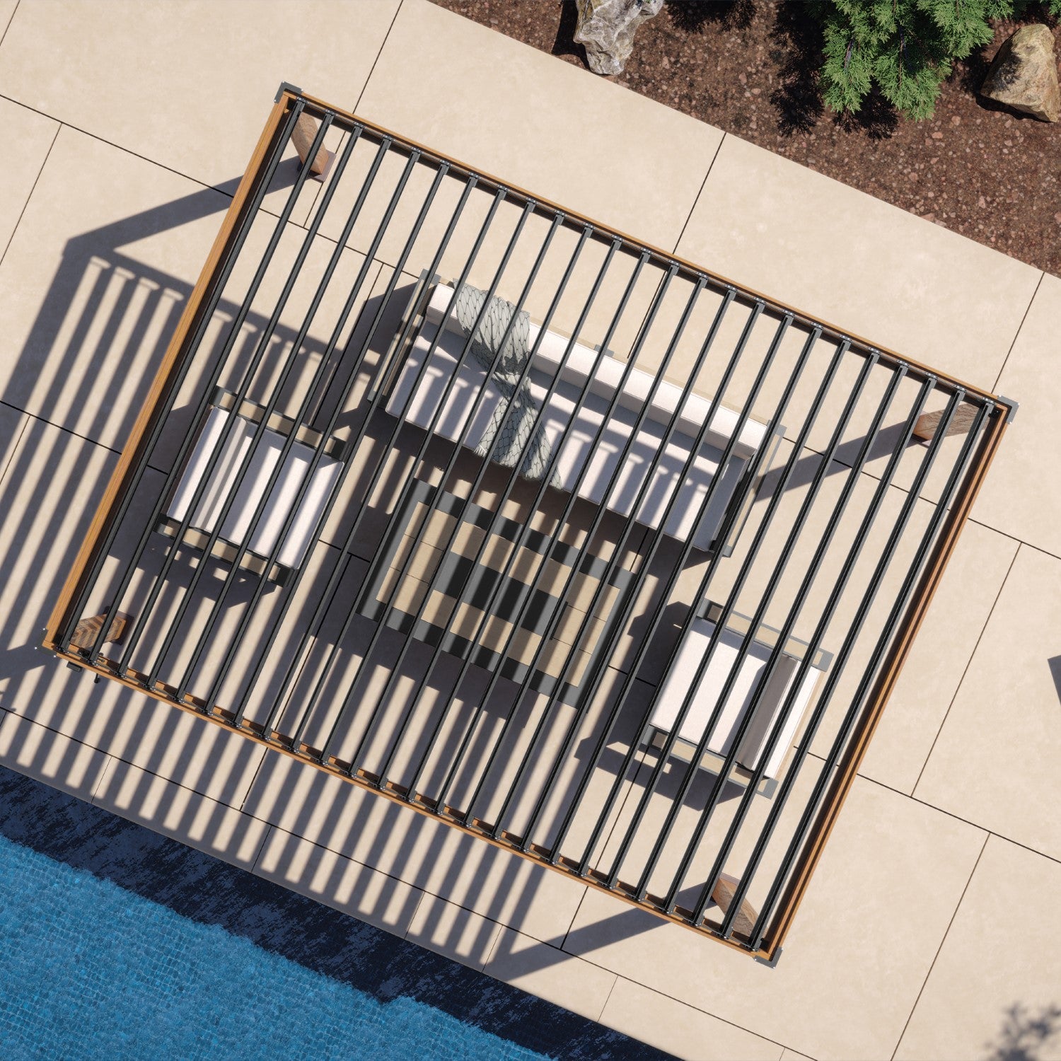 Pergola Mirador 111DA 3x4m Takasho