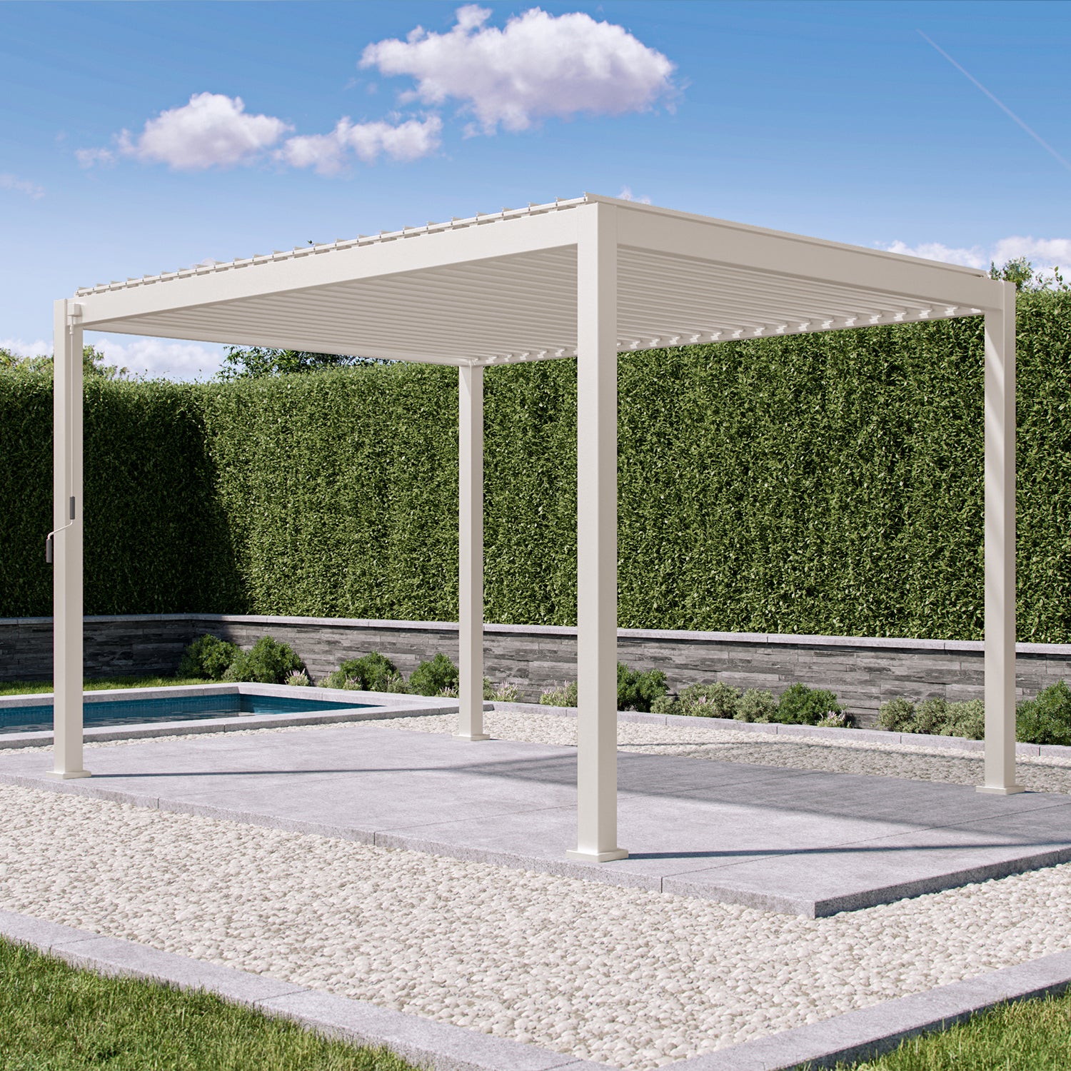 Mirador 111S 3x4m Pergola - Latte