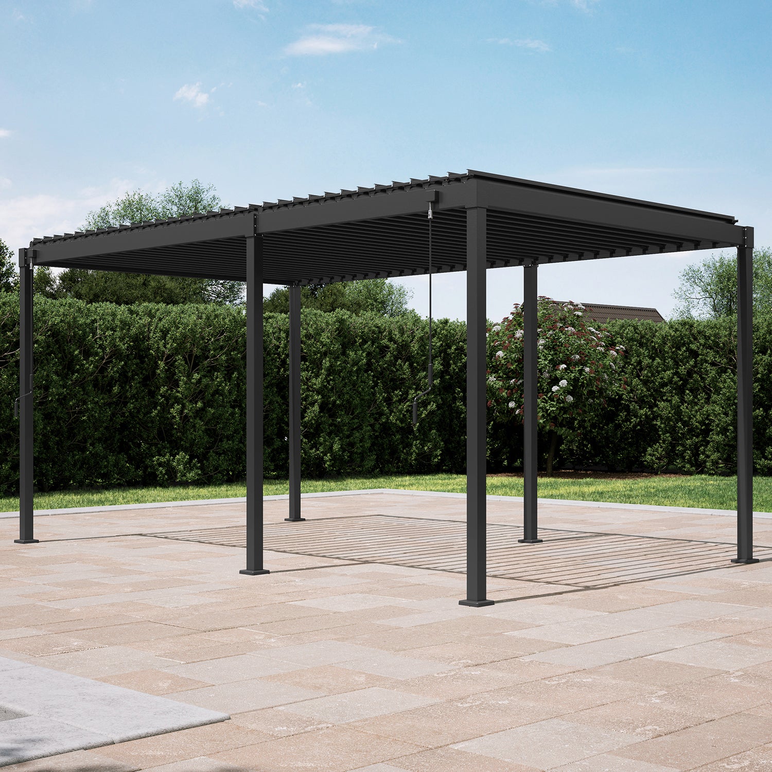 Mirador 80S 3x5m Charcoal Pergola