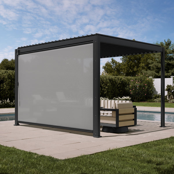 Bundle Set - Mirador 88S 3x3.6m Pergola + 3.6m Side Shade Screen