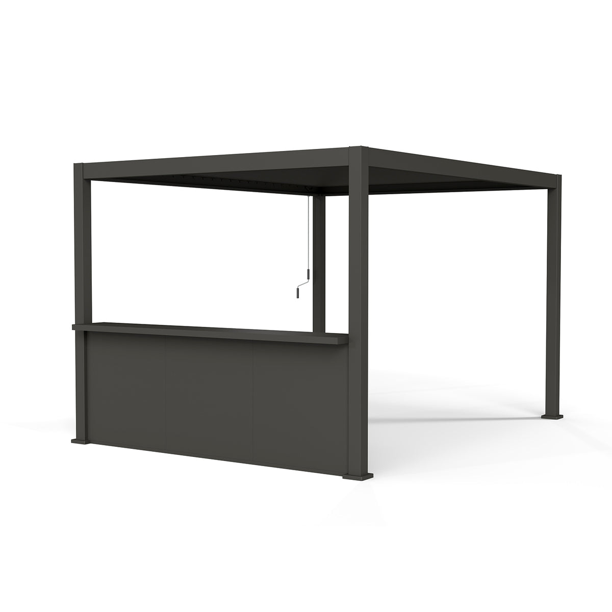 Accessoire d’extérieur Mirador – comptoir-bar mural de 3 m